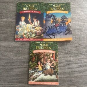 Magic Tree House Lot Of 3 Books  #2 #3 #6